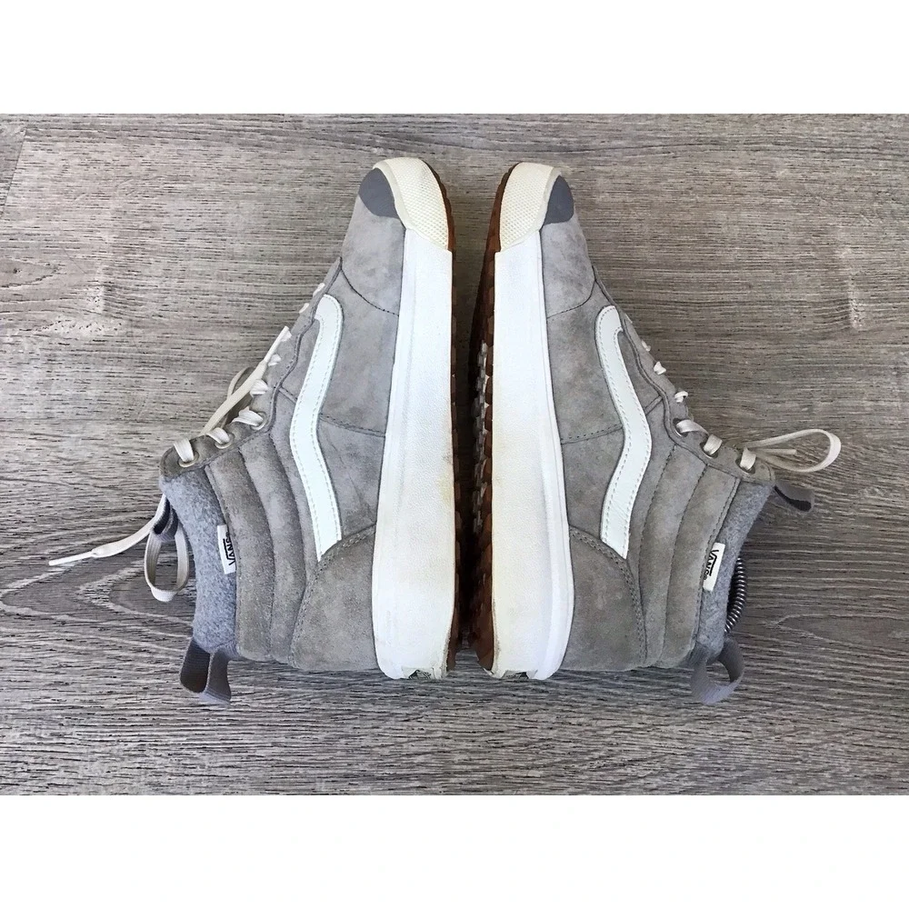 Vans Ultrarange Ultra Cush Lite High Top Shoes Size 8 Mens 9.5 Womens Color Gray
